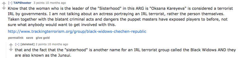 Illustration for article titled The Fake 'Terrorist' Conspiracy Game That Fooled People For Years
